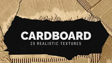 Realistic Cardboard Textures