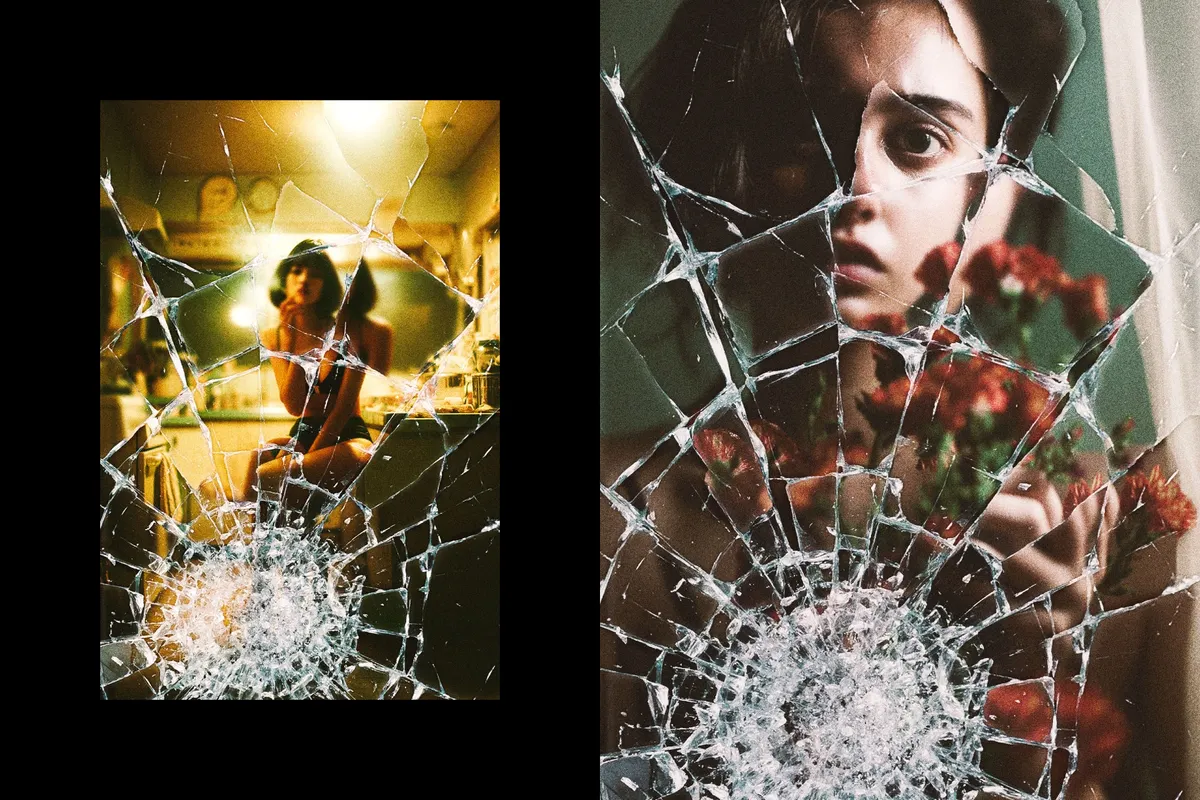 Broken Glass Effect