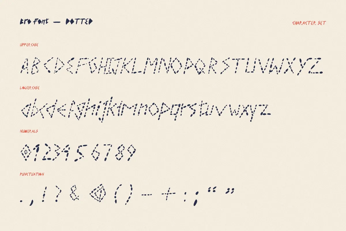 Bro - Punk Font Family