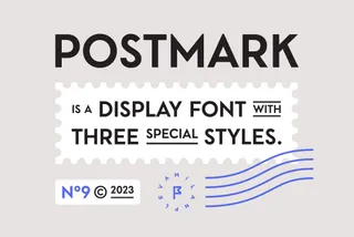 Postmark Display Font
