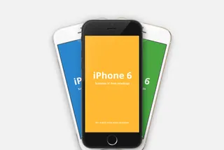 iPhone 6 Vector Mockups