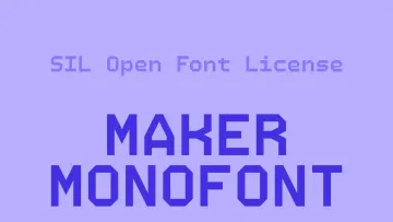 Maker Mono Font