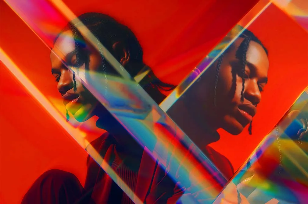 Prism Reflection Photo Effect