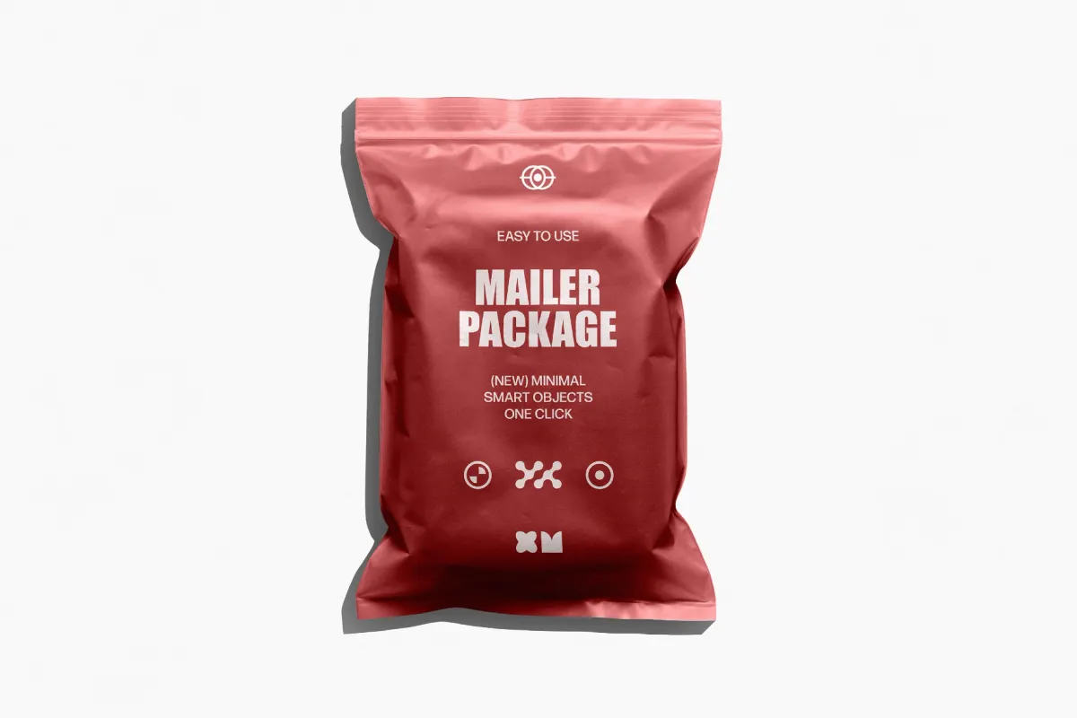 Plastic Mailer Mockup