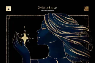 Glitter Texture Affinity Designer Brushes