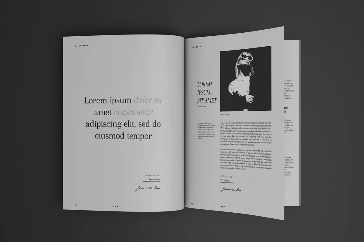 A4 Magazine / Brochure Mockup Vol.2