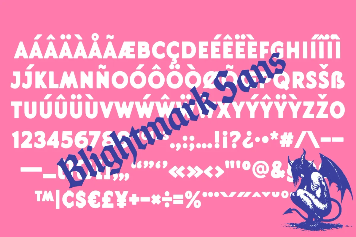 Blightmark – Display Font