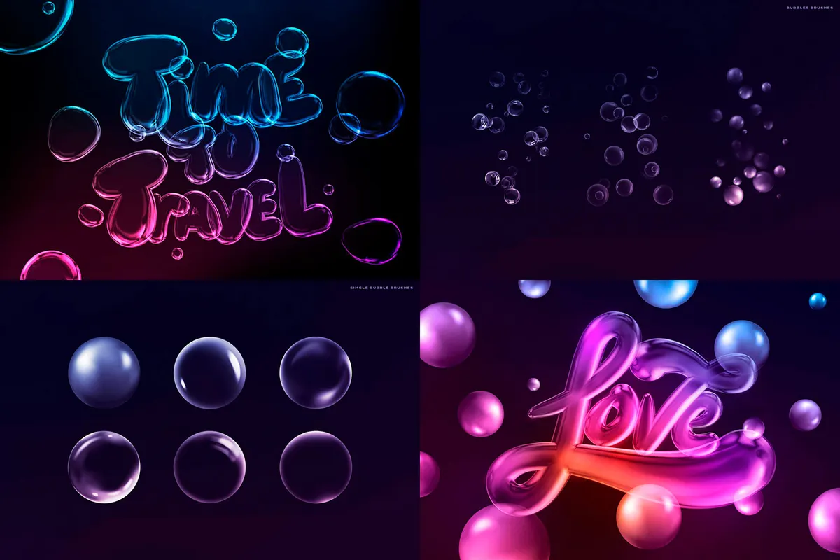18 in 1 Procreate Brushes Bundle