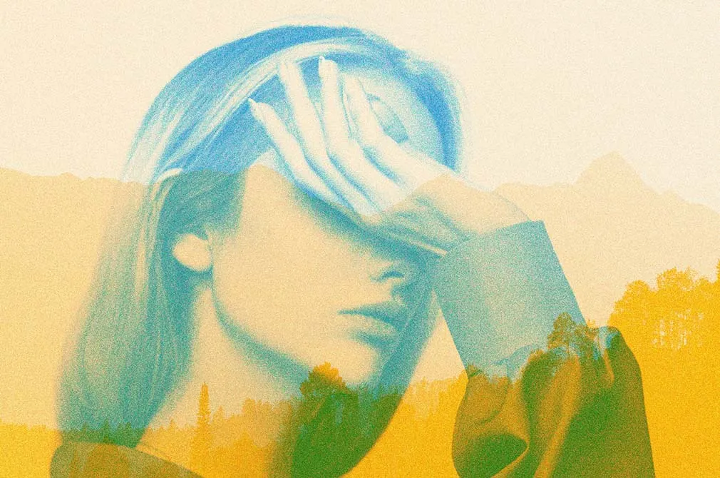 Double Exposure Poster Effect