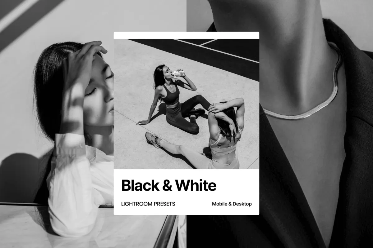 Black & White Lightroom Presets