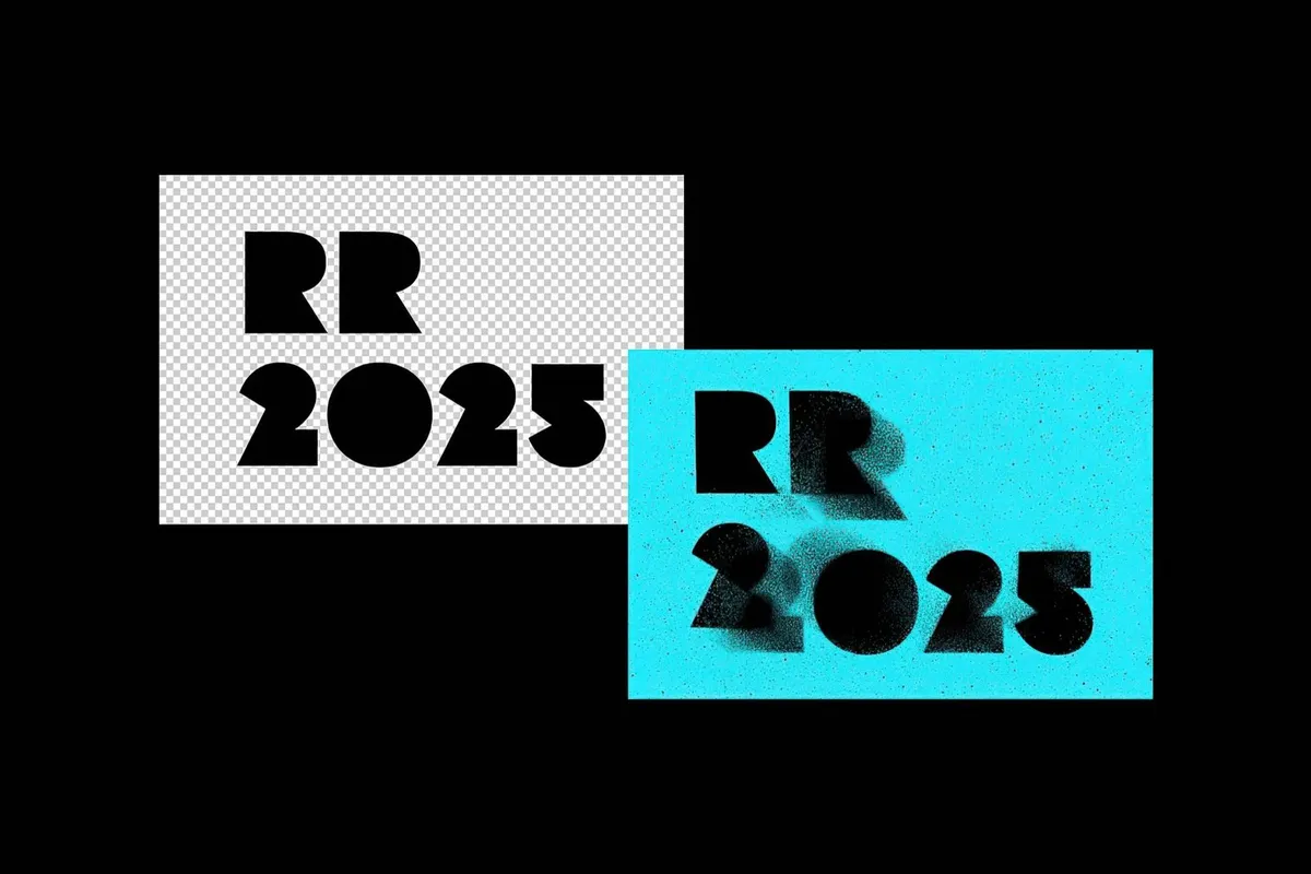 Splatter Distort Text Effect