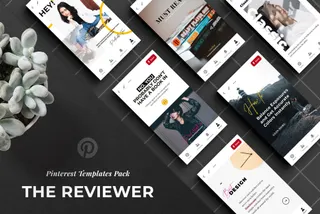 Pinterest Social Media Templates