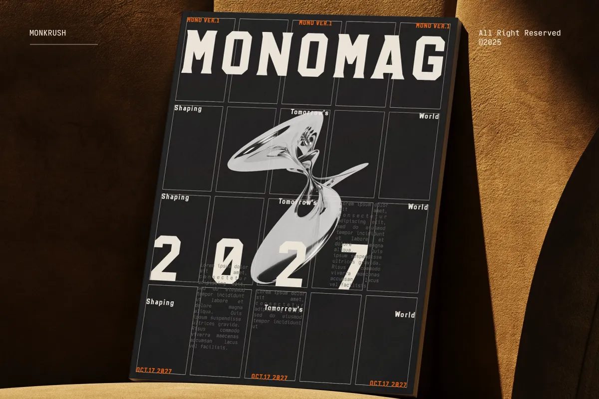 Monkrush - Display Serif Font