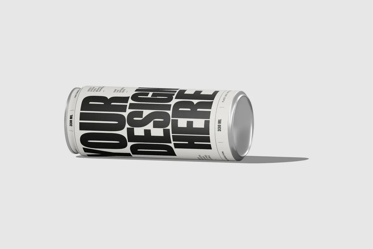 330ml Can Mockups