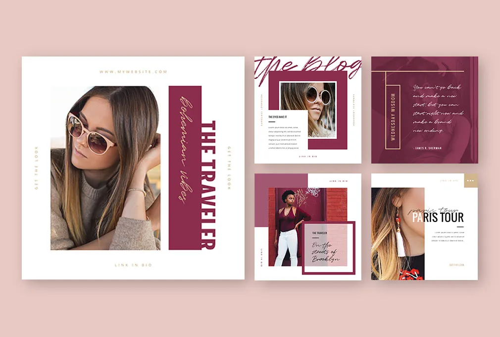 Brooklyn Instagram Templates
