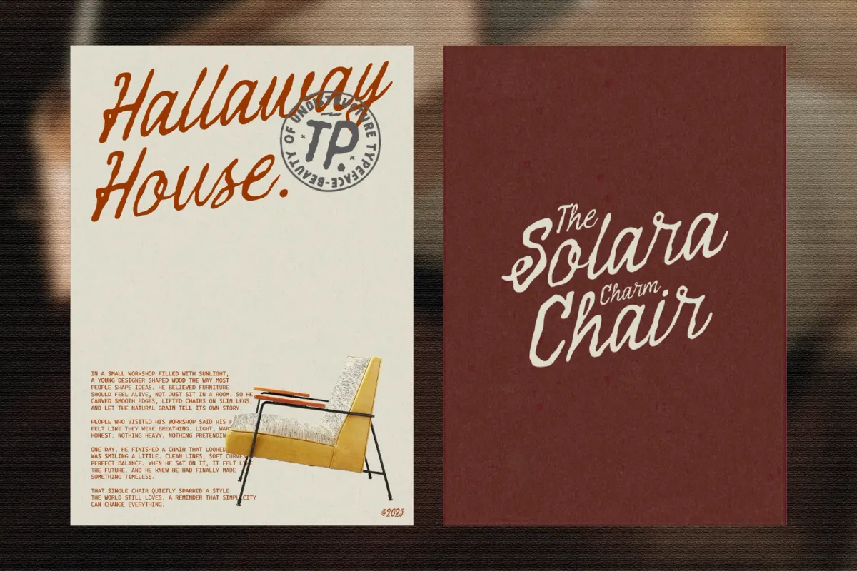 Midnight Waves - Handwritten Script Font