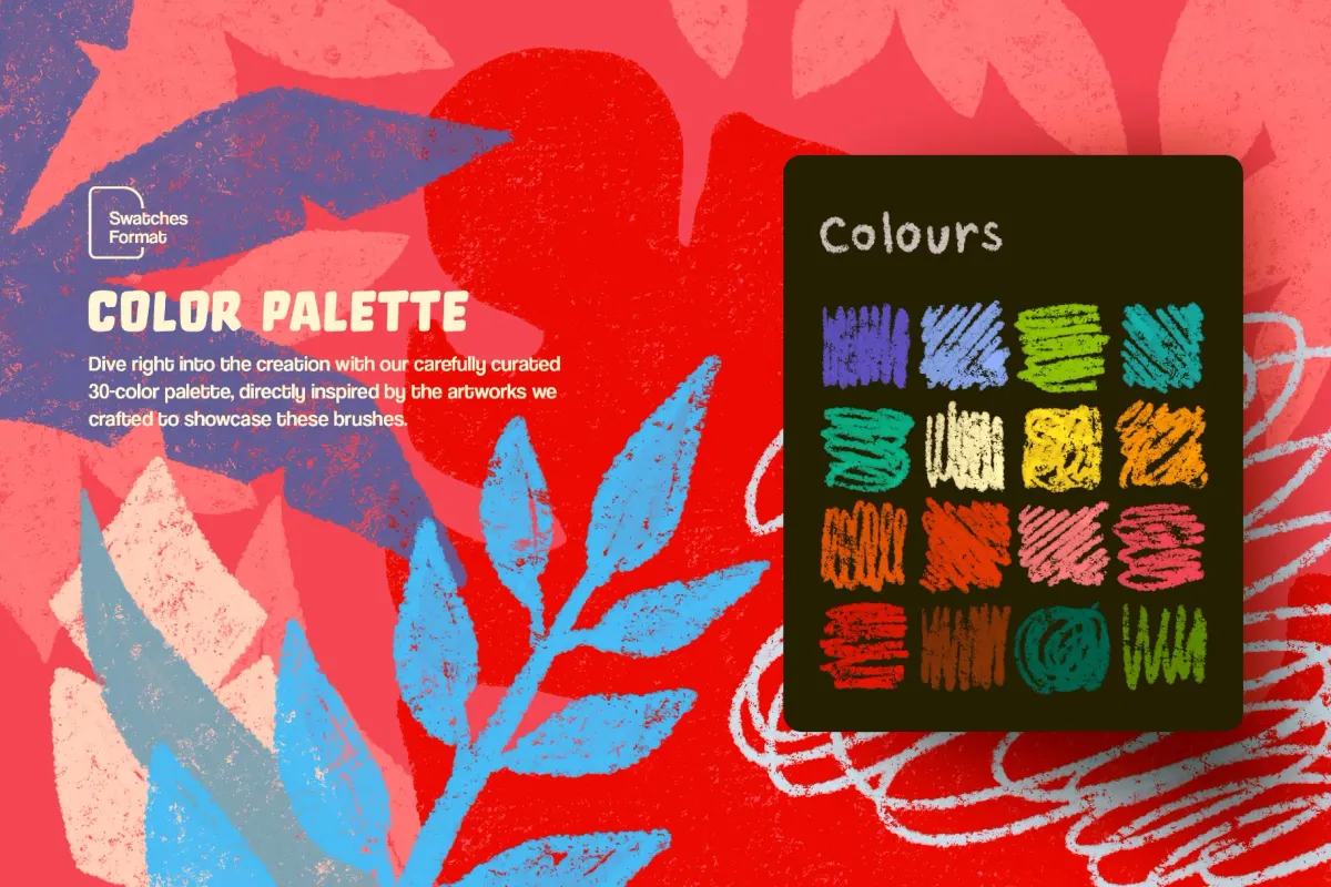 Joyful Crayon Affinity Brushes