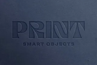 Debossed Print Text Effect