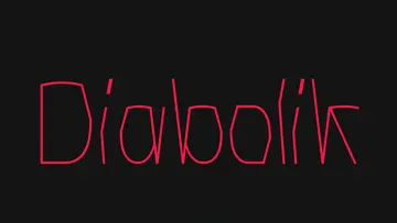 Diabolik - Messy Handwritten Font