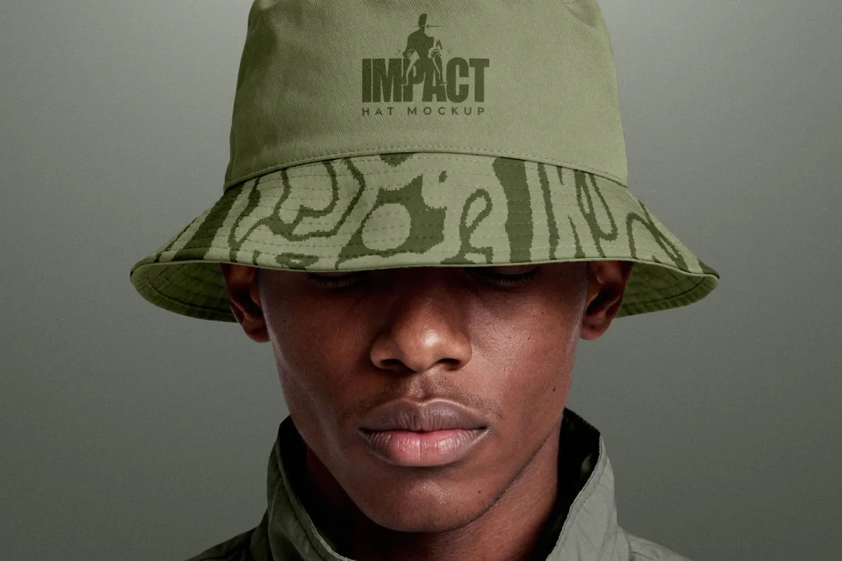 Hat Mockup Front View