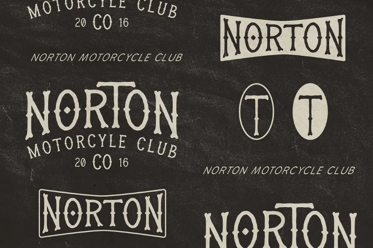 Machinoir – Vintage Display Font