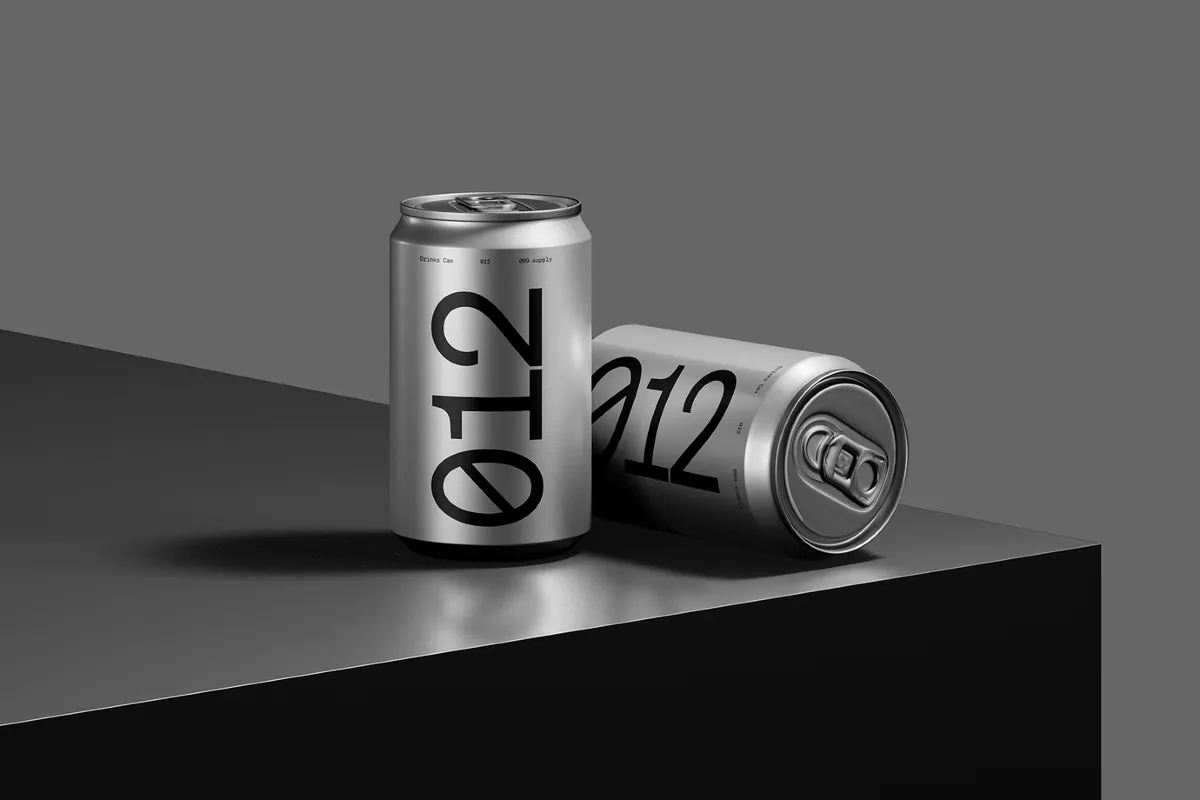 Drinks Can Mockup