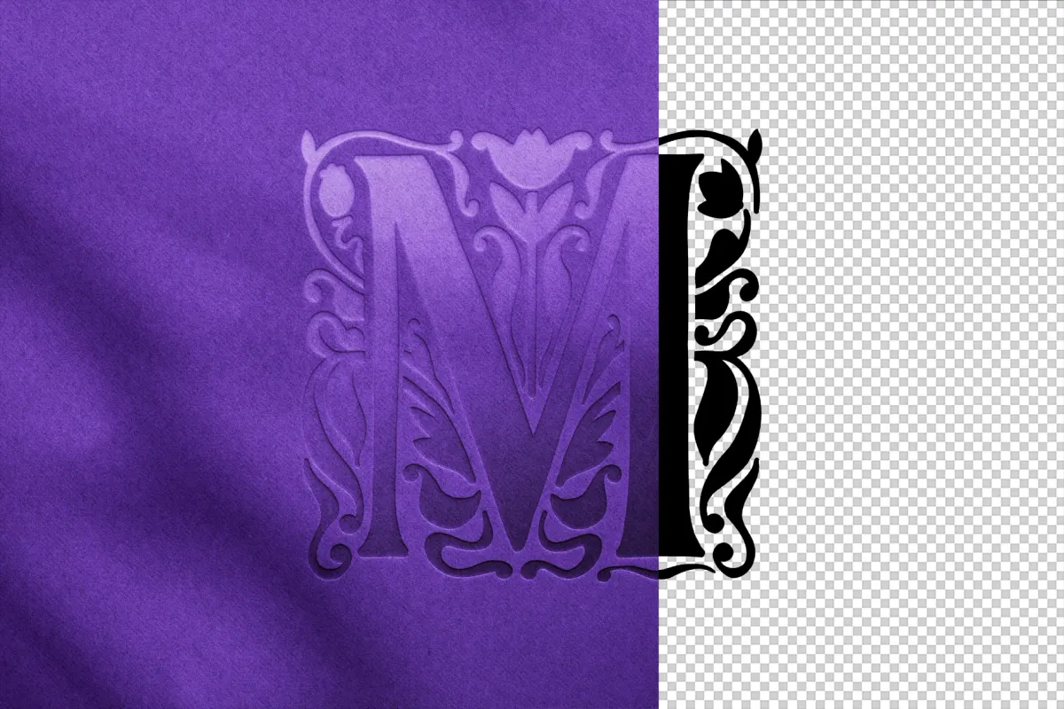 Pressed Color Paper Text Effect