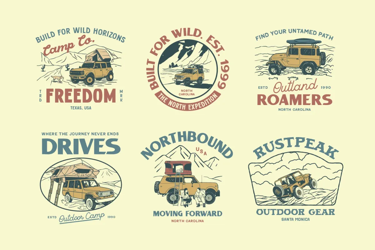 Offroad Adventure Graphic Collection