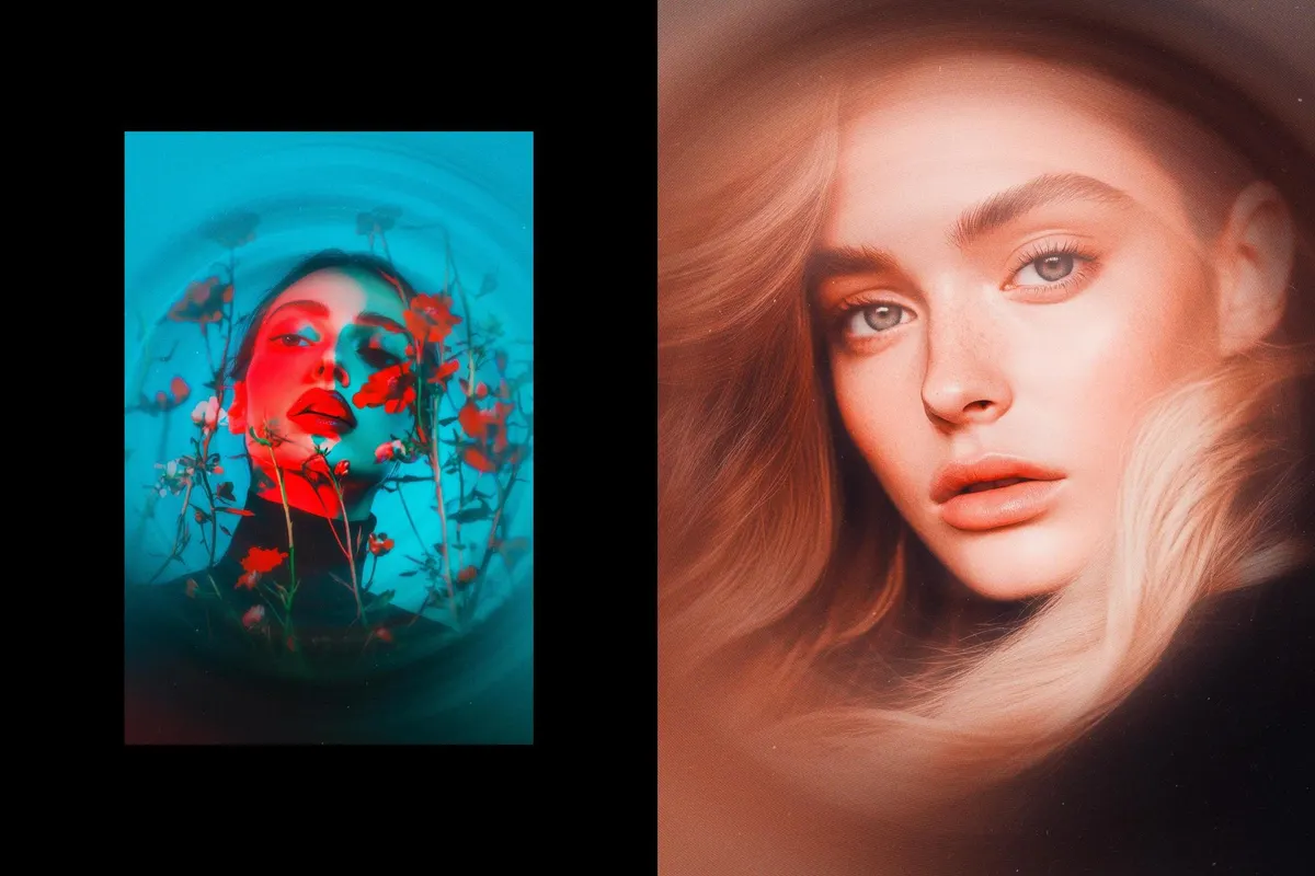 Radial Spinning Photo Effect