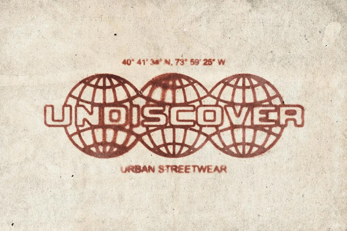 Rubber Stamp Text Effect