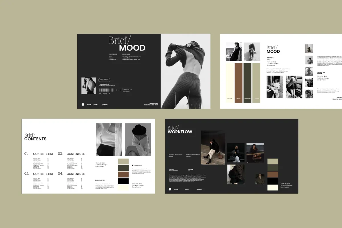 Brief Mood Presentation Template