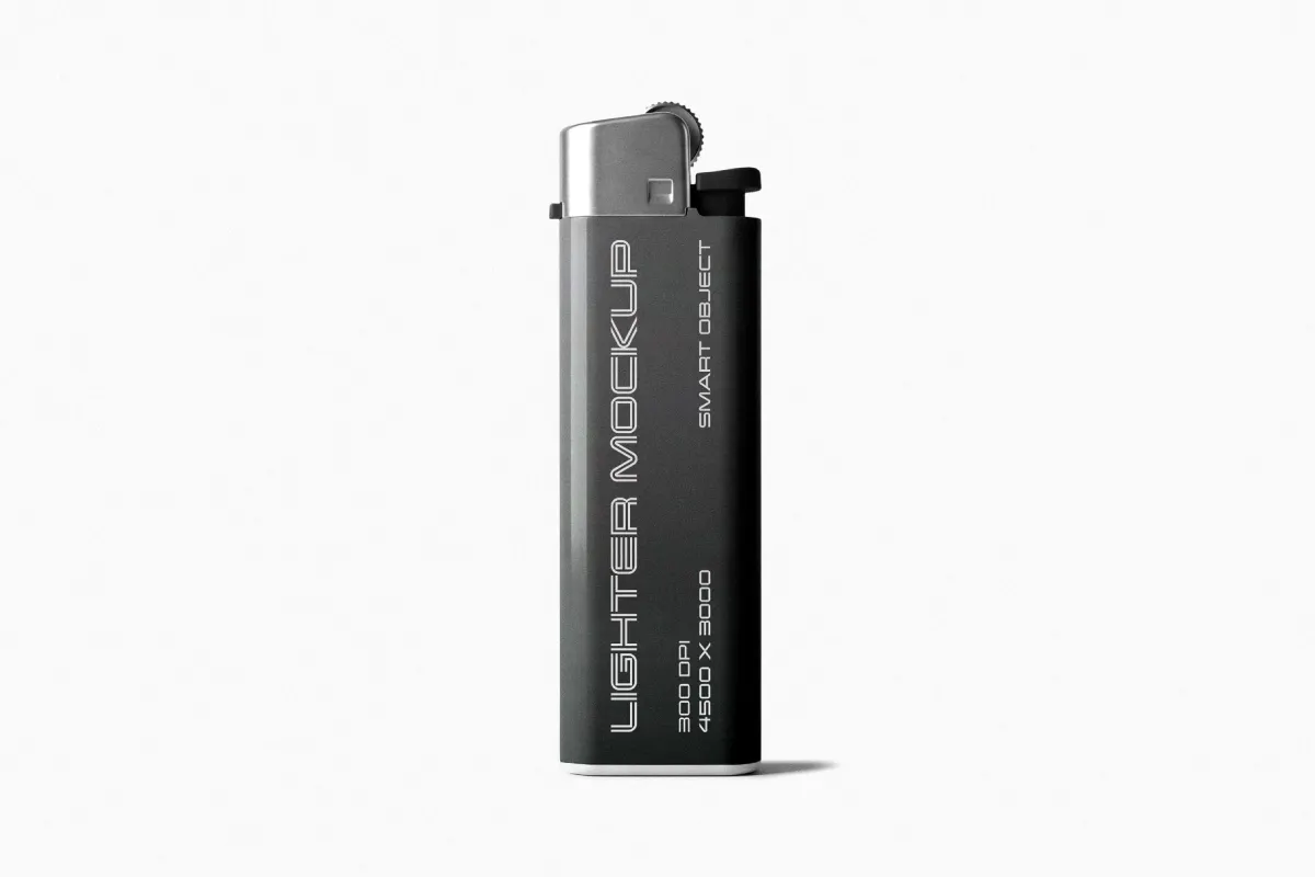 Pocket Lighter Mockup