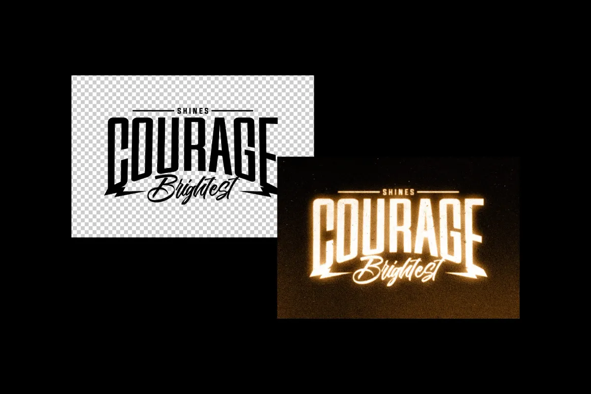Hazy Grain Text Effect