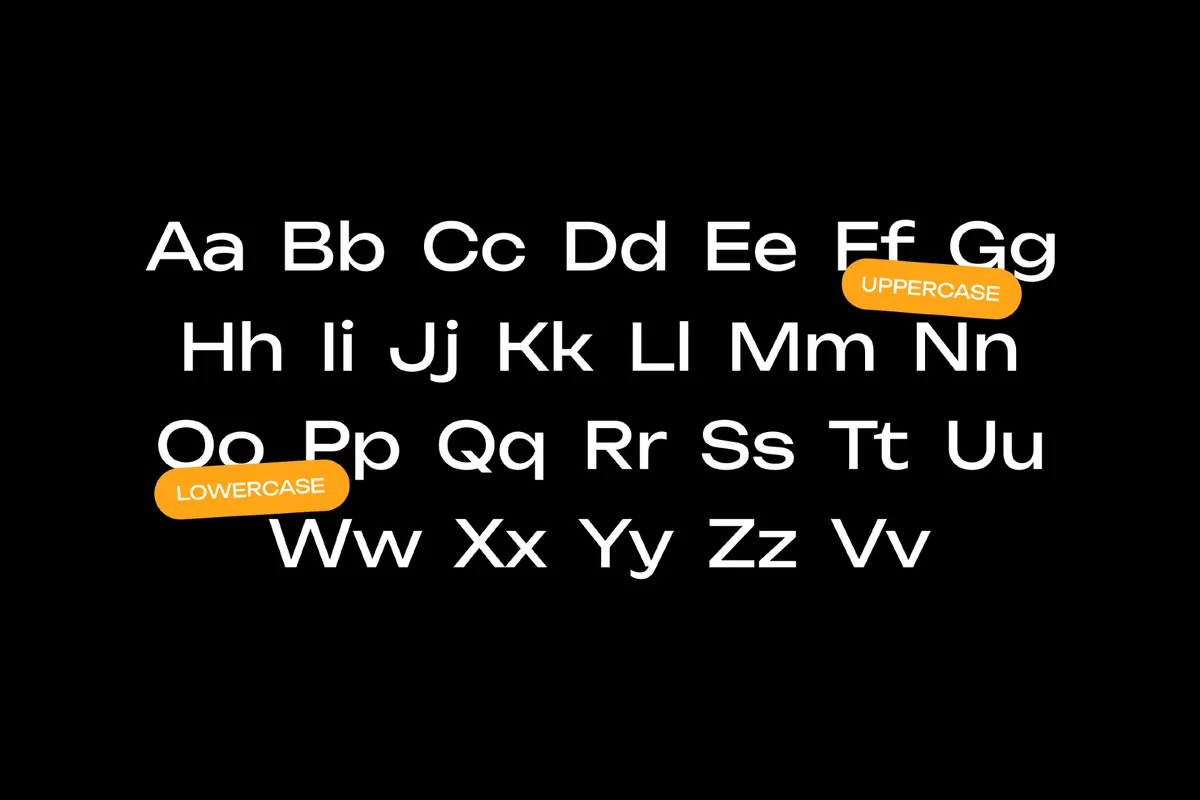 Bounded Typeface