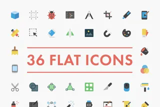 Graphic Design Icons Set