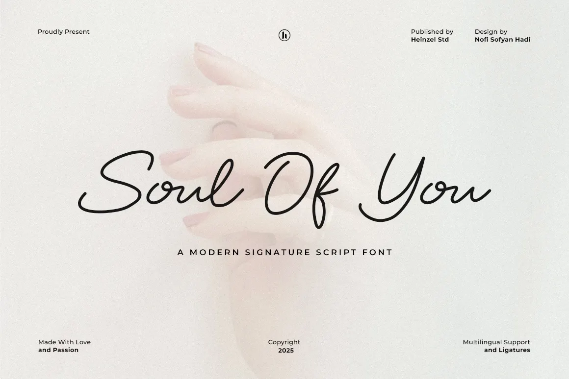 Soul Of You - Modern Signature Script Font