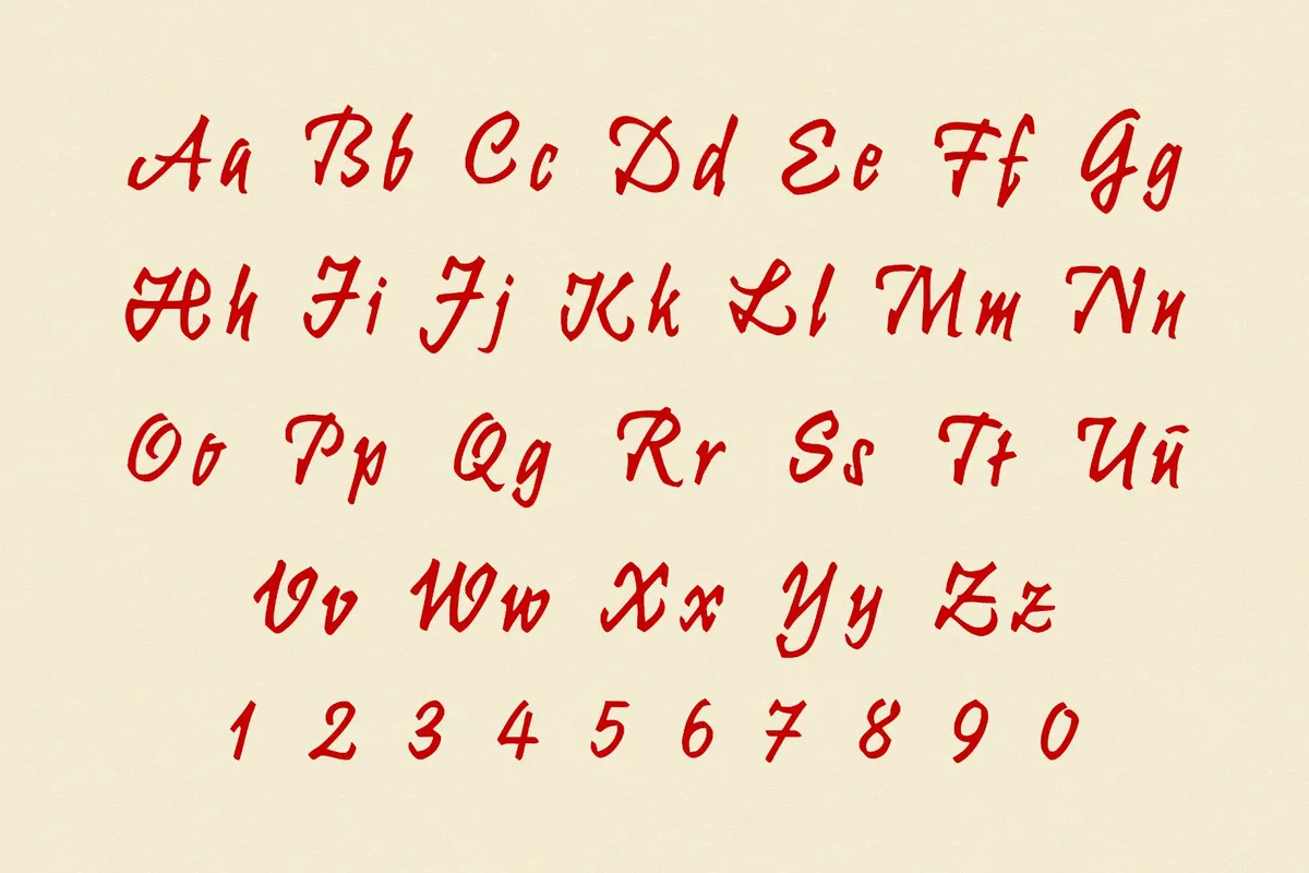 Krugmann Brush Font