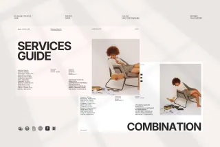 Baxa - Service Guide Presentation Template Pack