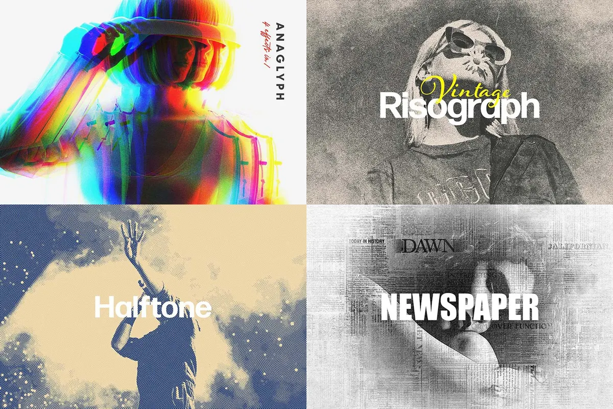 30 Hip Photo Effects Bundle