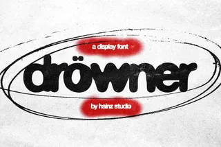 Drowner Display Font