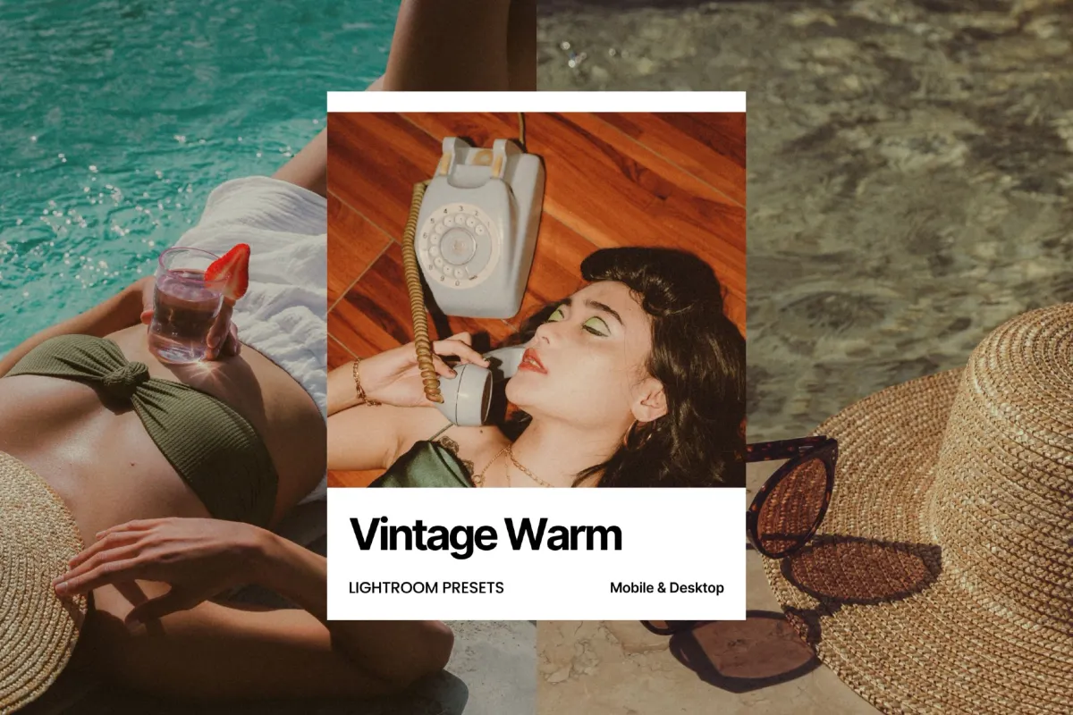 Vintage Warm Lightroom Presets