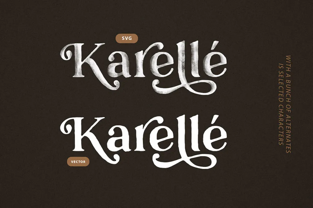 Karelle Serif Font