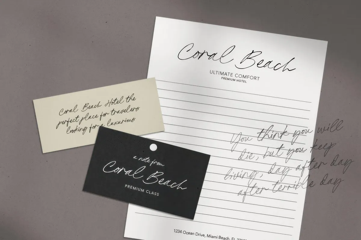 Debbie Rate — Handwriting Script