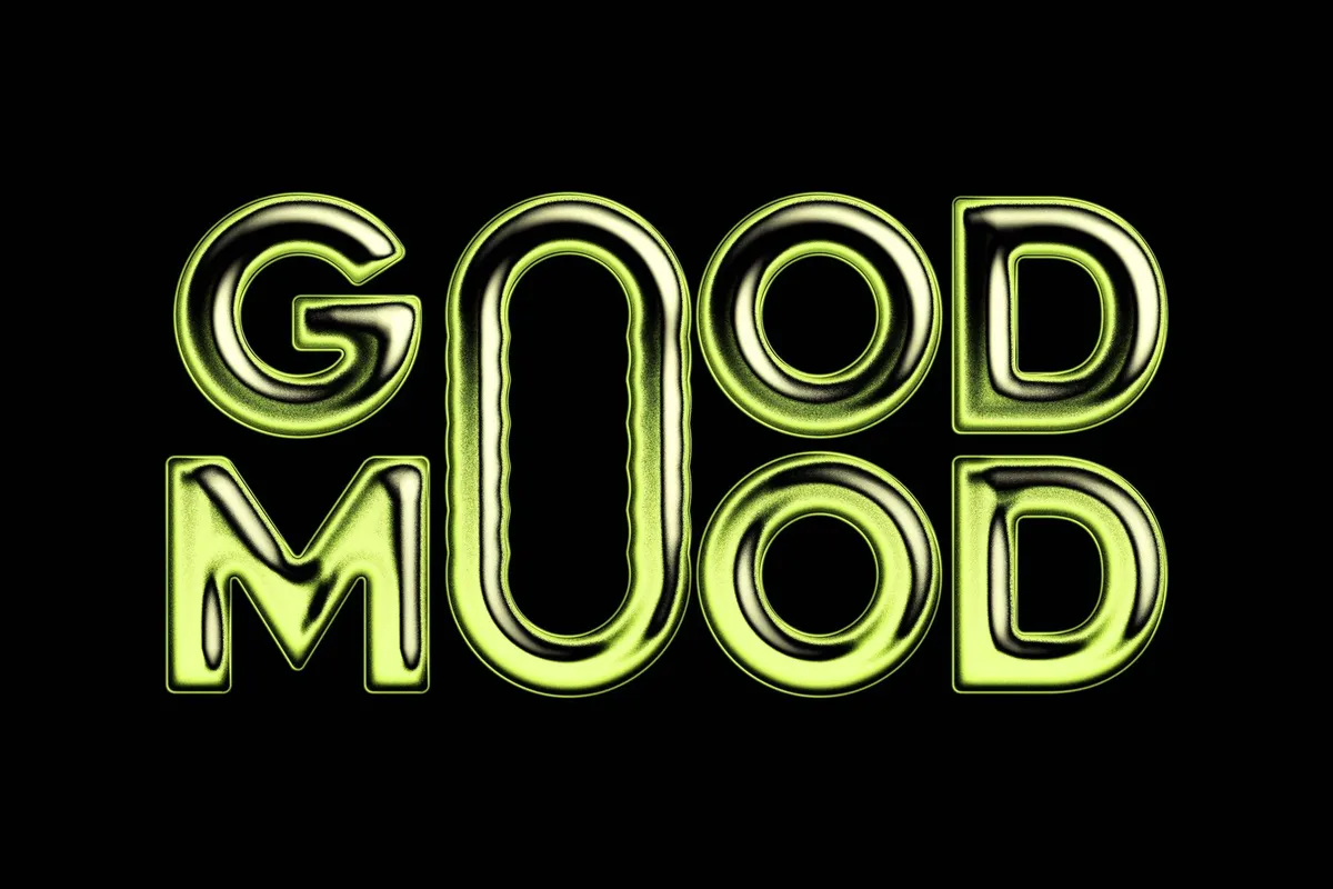 Glitter Slime Text Effect