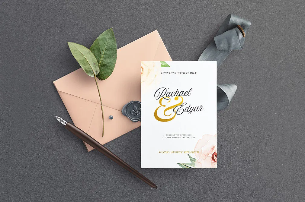 Wedding Stationery Mockup Set