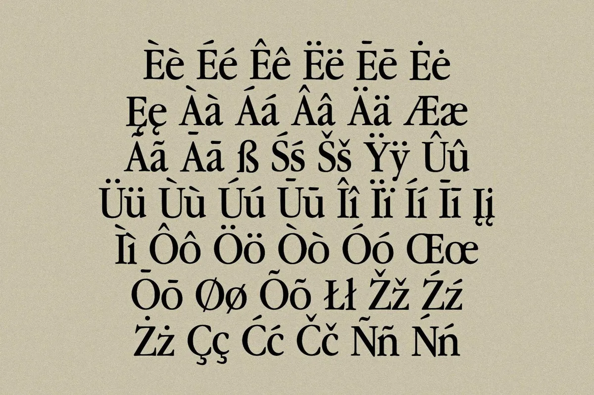 Liria Serif Typeface