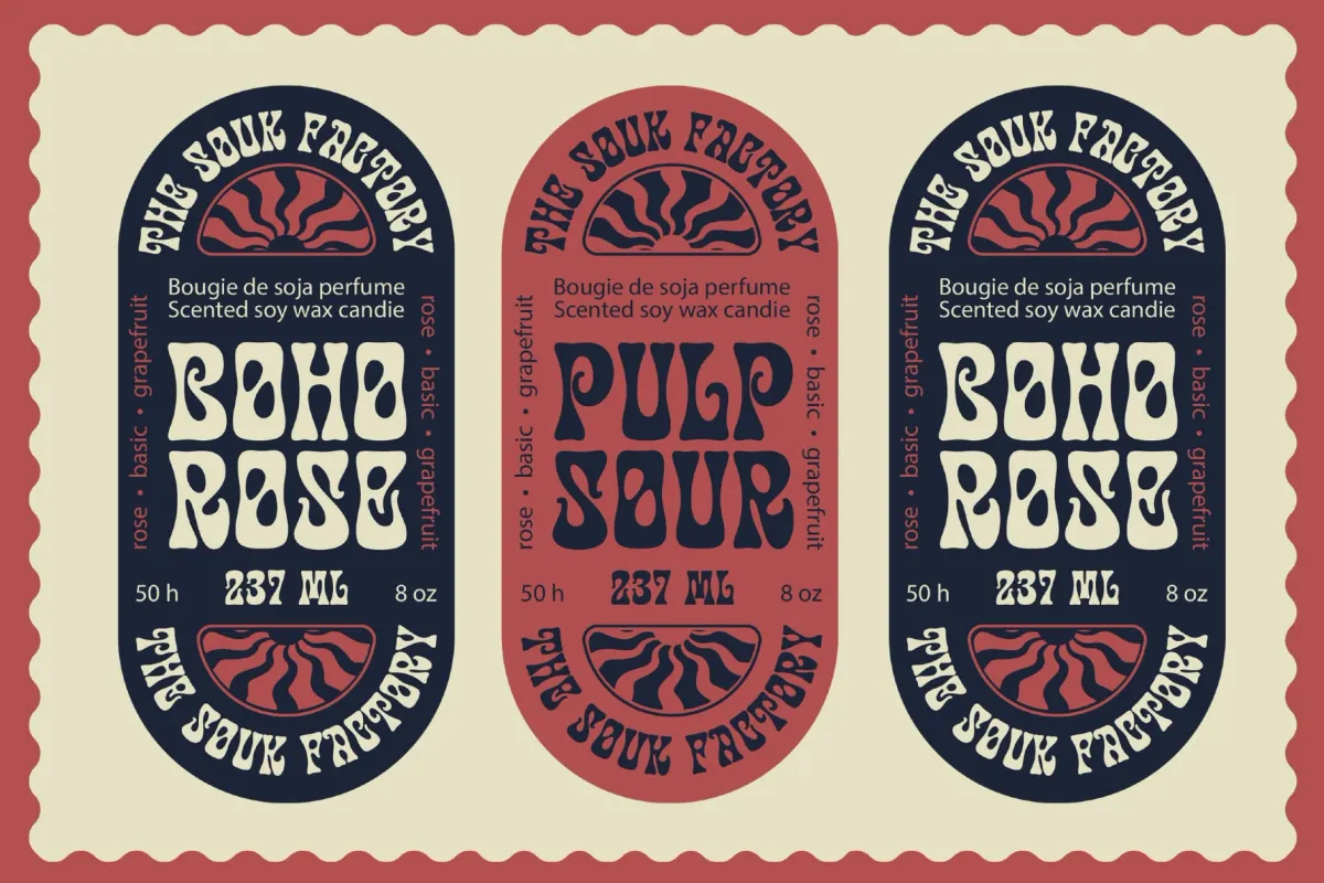 Disco Paradise – Groovy Psychedelic Display Font