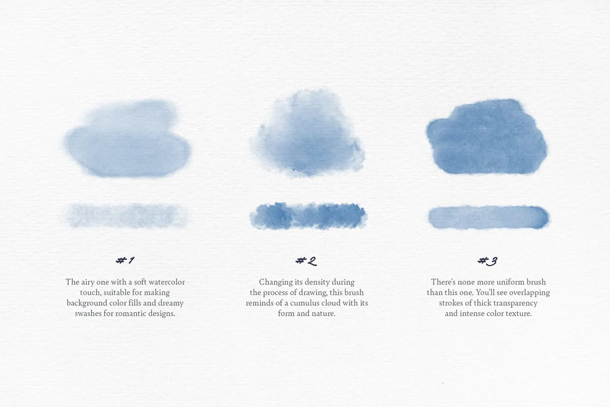 Elixir Watercolor Procreate Brushes