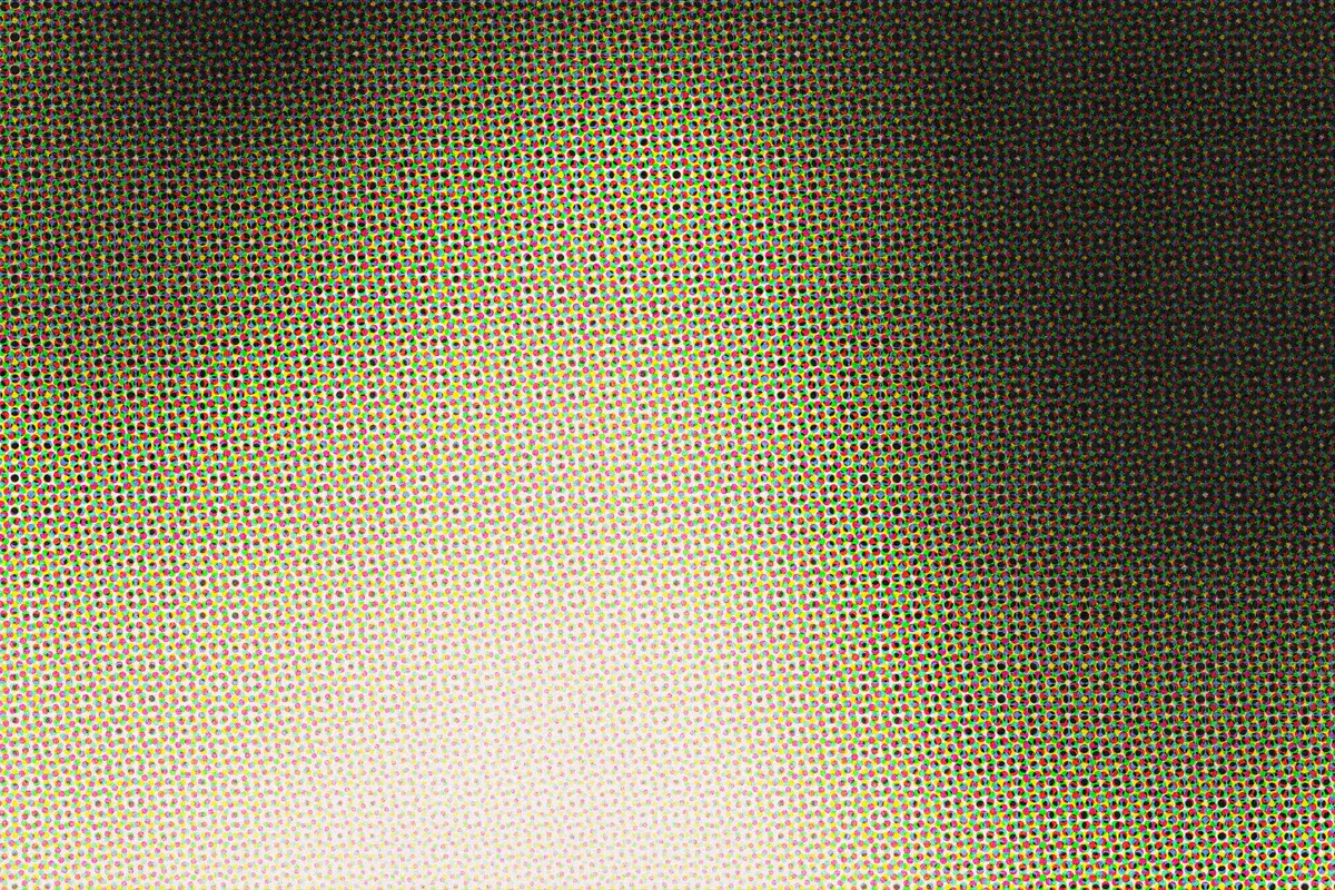 Color Halftone Gradient Textures