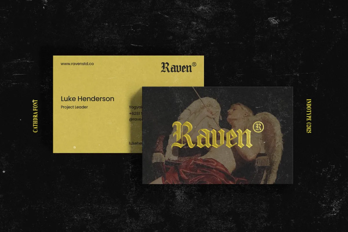 Cathdra - Gothic Blackletter Font